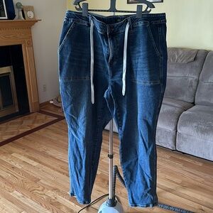 Judy Blue medium wash joggers